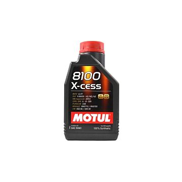 MOTUL X-CESS 8100 5W40 vol Synthetische motorolie (universeel) | 102784-1L