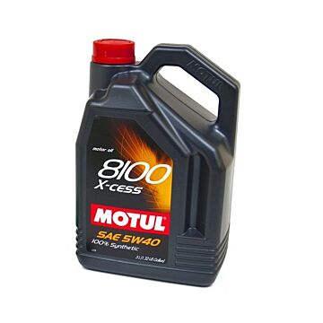 MOTUL X-CESS 8100 5W40 vol Synthetische motorolie (universeel) | 102870-5L