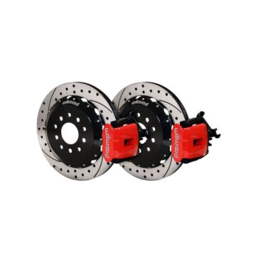 Wilwood Forged 325mm Big Brake Kit achterzijde rood (S2000 99-09) | WW-140-10310-DR | A4H-TECH.COM