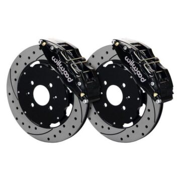 Wilwood Forged dynapro 6 310mm 6-pot Big Brake Kit black (Civic/CRX/Del sol) | WW-140-10735-D | A4H-TECH.COM