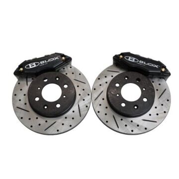 Blox Racing Tuner series 262mm 4 piston big brake kit front (civic/CRX/Del sol) | BXBS-10501 | A4H-TECH.COM