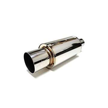 Invidia GT300 2.5''  stainless steel Burned Tip rear muffler (universal) | INV-USNHD-5101T | A4H-TECH.COM