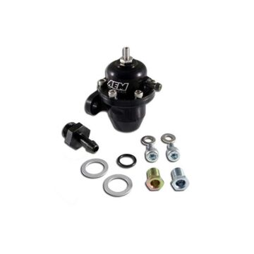 AEM adjustable fuel pressure regulator V1 (D/B/H/F serie engines) | AEM-25-301BK | A4H-TECH.COM