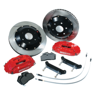 Stoptech performance 4-Pot 328mm Big Brake Kit (Civic/CRX/Del Sol) | 83.057.4300.73X | A4H-TECH.COM