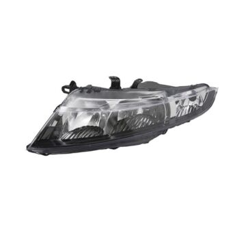 ABP Headlight left chrome (Honda Civic 07-12 3/5 drs) | ABP-FHO02L | A4H-TECH / ALL4HONDA.COM