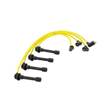 Accel Spark plug wire set yellow (Honda Civic/CRX Del sol/Logo) | AC-7913Y | A4H-TECH / ALL4HONDA.COM
