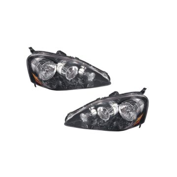 DEPO Koplampen zwart JDM (Integra 05-06 facelift) | AC2518108/AC2519108 | A4H-TECH.COM