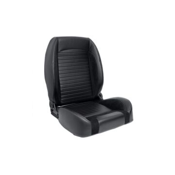 H-Gear Adjustable bucket seat type classic II leather + suede (universal) | AUS-SS-53ZL | A4H-TECH / ALL4HONDA.COM