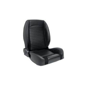 H-Gear Adjustable bucket seat type classic II leather + suede (universal) | AUS-SS-53ZR | A4H-TECH / ALL4HONDA.COM