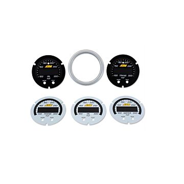 AEM X-series digitale water/olie temperatuur tellerplaat/bezel kit (universeel) | AEM-30-0302-ACC | A4H-TECH / ALL4HONDA.COM