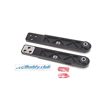 Buddy Club P1 Racing Draagarmen zwart Achterzijde (Integra 01-06 DC5/RSX) | BC-LCA-DC5-BK | A4H-TECH.COM