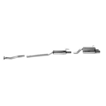 Bastuck Stainless steel 2,5'' / 64mm exhaust system dual tip 76mm incl TUV (Honda Accord 03-07 2.0 4drs) | BT-CC-01-06-CTDI | A4H-TECH / ALL4HONDA.COM