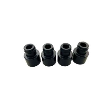 Bull Boost Performance RDX Injector hats / adapters set of 4 (Honda B/D/H/F serie engines) | BB-01-716715750016 | A4H-TECH / ALL4HONDA.COM