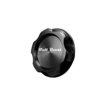 Bull Boost Performance Aluminum oil cap black (universal) | BB-01-793945585731 | A4H-TECH / ALL4HONDA.COM