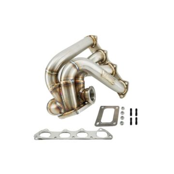 Bull Boost Performance T4 turbo SFWD exhaust manifold (Honda B-Serie engines) | BB-01-720595369435 | A4H-TECH / ALL4HONDA.COM