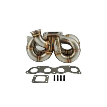 Bull Boost Performance Ram horn T3 turbo Exhaust manifold (Honda K-series engines) | BB-01-723098228285 | A4H-TECH / ALL4HONDA.COM