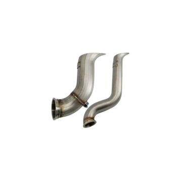 Bull Boost Performance Top mount turbo manifold tear drop hood exit pipe (Honda B/D/H-serie engines) | BB-01-737123297290 | A4H-TECH / ALL4HONDA.COM