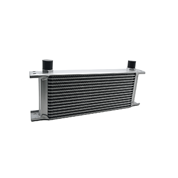 D1 Spec black oil cooler kit 15 row with thermostat (universal) | D1-OCK-15-TH | A4H-TECH.COM