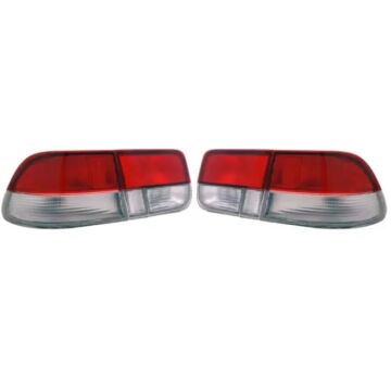 Depo Achterlichten Facelift Red/White (Civic 96-00 2drs) | TL-CV962D-JDM | A4H-TECH / ALL4HONDA.COM