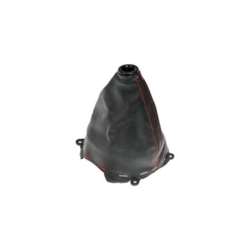 Dorman "Type R Style" Gaitor / shift boot leather with red stitching (Honda Civic 07-12 2/4drs) | DM-76802 | A4H-TECH / ALL4HONDA.COM