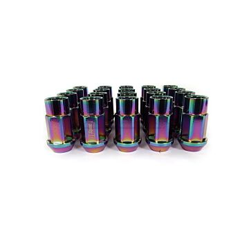 D1 Spec wheel nuts M12x1.5mm neo chrome (conical) | D1-LN-L50-L-NEO | A4H-TECH.COM