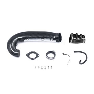 Eventuri carbon turbo intake pipe with V3 MAF (Civic 2015+ Type R Turbo FK2) | EVEN-EVE-FK2-CF-CHG | A4H-TECH / ALL4HONDA.COM