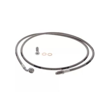 Goodridge stainless steel clutch line cylinder-cylinder (Honda Civic 17-21 2.0 Type R Turbo FK8)