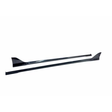 H-Gear ABS Plastic Side Skirts MU-Style Black (Honda Civic 17-21 Turbo FK6/FK7/FK8) | HG-87959 | A4H-TECH / ALL4HONDA.COM