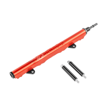 Pracworks brandstofrail rood (Honda K20/K24 motoren) | HK-FR-00 | A4H-TECH / ALL4HONDA.COM
