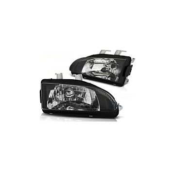 Sonar Clear blackhousing head lights (Civic 92-95 2/3drs) | AUS-DL-HOK92CB | A4H-TECH.COM