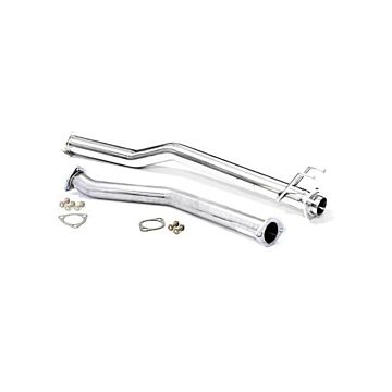 M2 sport mid section/centre section stainless steel without muffler (Civic 01-06 1.4/1.6 3drs) | M2-MHD-EP2-P | A4H-TECH.COM