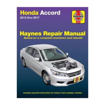 Haynes werkplaatshandboek (Honda Accord 14-17) | HYS-42016 | A4H-TECH / ALL4HONDA.COM