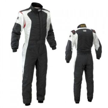 OMP overall Dart Suit Zwart/Wit (universeel) | IA01836076XX | A4H-TECH.COM