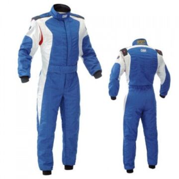 OMP overall Dart Suit Blauw/Wit (universeel) | IA01836043XX | A4H-TECH.COM