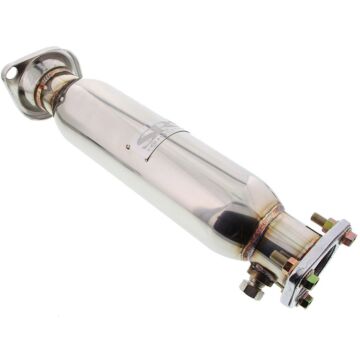 SRS catalytic converter stainless steel Type S JDM 2.5" (Civic/Del sol/Integra) | SRS-CC-C92S-2.5 | A4H-TECH.COM