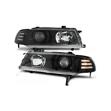 Depo 1-Piece Head Lights (Prelude 92-96) | HL-317-1115SCB A4H-TECH.COM