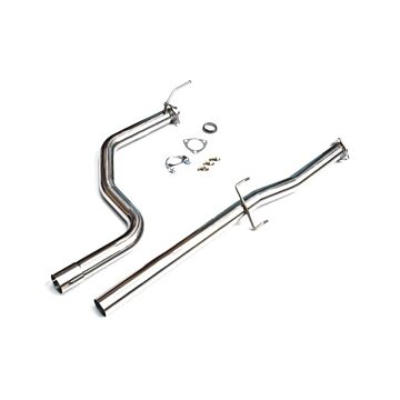 M2 Sport mid section/centre section stainless steel (Civic 92-00 2/3/4 drs) | M2-MHD-9601P | A4H-TECH.COM