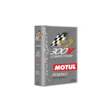 Motul 300V Competition 15W50 100% synthetische race motorolie 2 liter (universeel) | MO-104244 | A4H-TECH / ALL4HONDA.COM