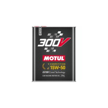 Motul 300V Competition 15W50 100% synthetische race motorolie 2 liter (universeel) | MO-110817 | A4H-TECH / ALL4HONDA.COM
