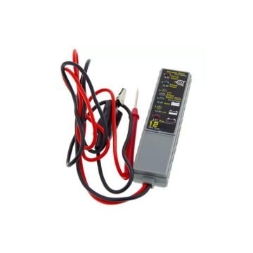 Performance Tool Battery tester LED 12V (universal) | PFT-W2980 | A4H-TECH / ALL4HONDA.COM