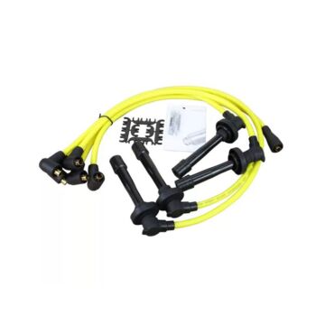 Dragon Fire Performance  spark plug wire set light yellow (Honda Civic/CRX/Del Sol/Integra) | PWTD-DF-LY | A4H-TECH / ALL4HONDA.COM
