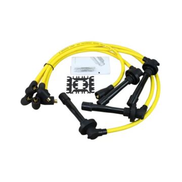 Dragon Fire Performance  spark plug wire set yellow (Honda Civic/CRX/Del Sol/Integra) | PWTD-DF-Y | A4H-TECH / ALL4HONDA.COM