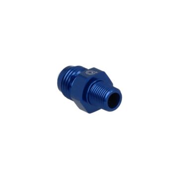 QSP Aluminium adapter AN4 male 1/8 NPT (universeel) | QSP-QG816-04-18NPT | A4H-TECH / ALL4HONDA.COM