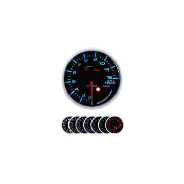 Depo Racing Exhaust temperature gauge SKPK Series 52mm (universal) | SKPK-SC5257B | A4H-TECH / ALL4HONDA.COM