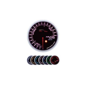 Depo Racing Lucht/benzine ratio meter SKPK Series 52mm (universeel) | SKPK-SC5277B | A4H-TECH / ALL4HONDA.COM