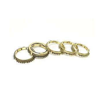 Mfactory brass synchromesh rings 1-5 (Y21/S4C/S80/S9B transmissions) | MF-SYN101B | A4H-TECH.COM