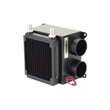 T7Design kachelradiateur 12v 3.5KW (universeel) | T7-258-319-2B8 | A4H-TECH / ALL4HONDA.COM
