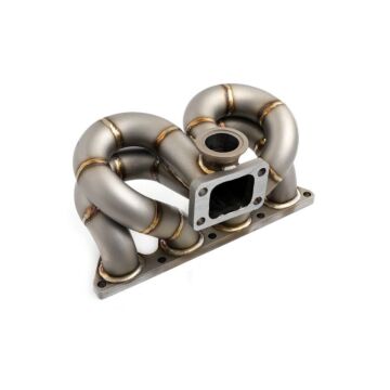 H-Gear stainless steel Ramhorn T3 turbo manifold v-band (B-serie engines) | HG-TM-T3VB-B | A4H-TECH.COM