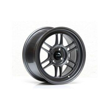 Ultralite wheels ULF1 glans gun metal wiel (universeel) |ULF1-1575-1GM | A4H-TECH.COM