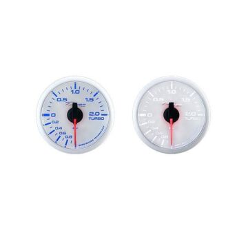 Depo Racing Boost gauge WBL Series 52mm (universal) | WBL5201W | A4H-TECH / ALL4HONDA.COM